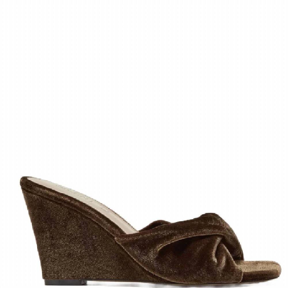 NEW SILENT D women's katia sandals in velvet brown